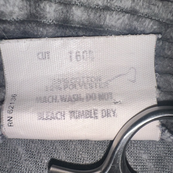 VTG 80’s Rare Guess Jeans Gray Wide Wale Corduroy Pants Ankle Zipper Size 25 - Picture 7 of 10